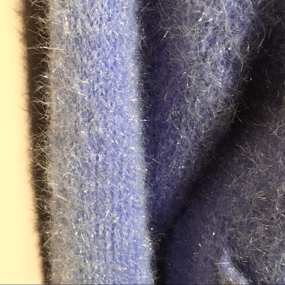 L JAMIE SADOCK LINED SWEATER LAVENDER TEDDY - Picture 2 of 7